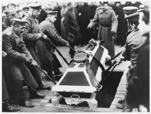 Lowering Prints: Fallen Hero Funeral