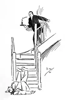 Fallen Prints: Falling down the stairs - the end result is the same