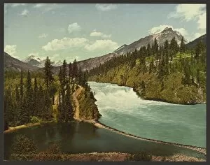 Albert A Gallery: Falls of the Bow River, Banff, Alberta