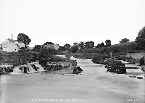 Waterfalls Prints: Falls of Erne and Salmon Pass, Belleek