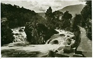 Callander Prints: Falls of Leny, Callander, Stirlingshire