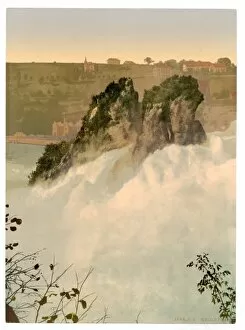 The Falls of the Rhine, from the Kanzeli, Schaffhausen, Swit