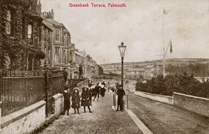 Images Dated 1st May 2018: Falmouth, Cornwall - Greenbank Terrace