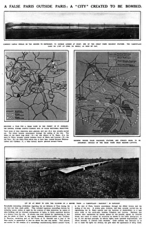 A false Paris outside Paris: A city created to be bombed, 1920 A false Paris outside Paris: A city created to be bombed, 1920