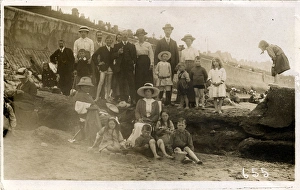 Clacton Gallery: Family on the Beach, Clacton-on-Sea, Essex