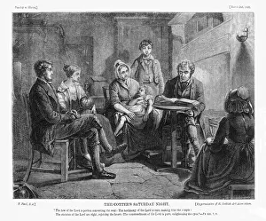 Saturday Prints: FAMILY / BIBLE READING