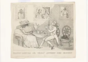 Stubbs Prints: Family Canvas, or Dresss Antient and Modern