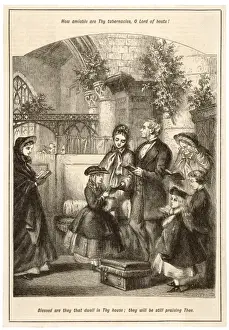 Family at Church