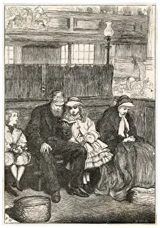 Family on Church Pew
