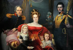 Images Dated 10th July 2019: The family of Gaspar Soliveres by Jose Aparicio Inglada