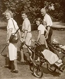 Caddy Prints: Family Golf at Burhill