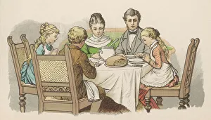 Papa Gallery: Family / Grace before Meal