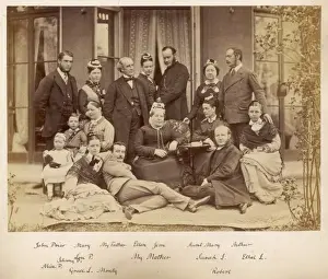 Priors Prints: Family Group 1876