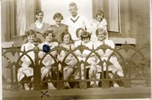 Family Group, Blackpool Suburbs, Lancashire