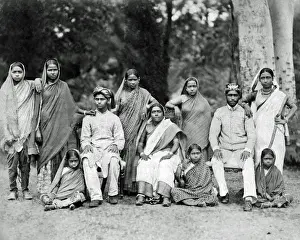 Family group, India