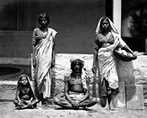 Family group, India