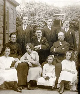 Family Group, Mapplewell, Yorkshire
