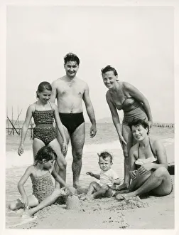 Aunt Collection: Family on holiday in Spain