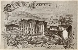 Pension Prints: Family Hotel - Corbieres, Switzerland