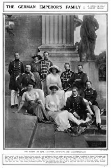 Images Dated 7th September 2011: The Family of Kaiser Wilhelm II