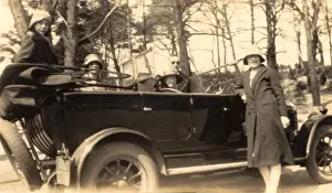 Family and open-top saloon