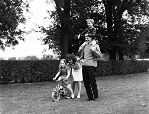 Family in Park 70S