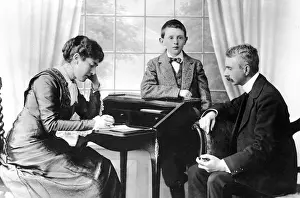 Family Portrait of William Alfred Green and family