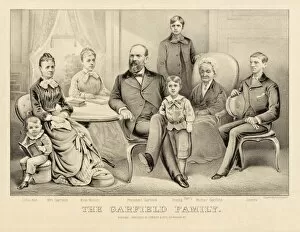Images Dated 9th May 2011: The Family of President James A Garfield