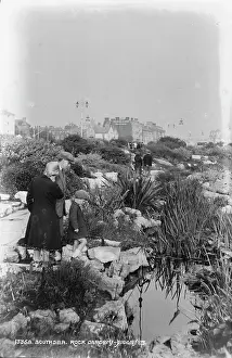 Southsea Prints: Family at the Rock Garden