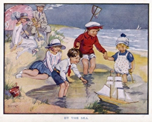 Summer Gallery: Family at Seaside 1920