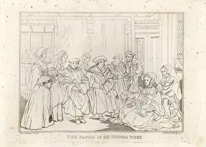 George Jones Prints: The Family of Sir Thomas More, Lord Chancellor, 1478-1535