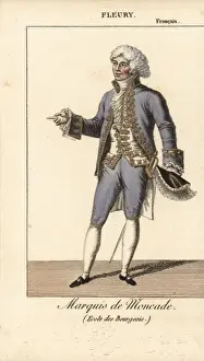 Theater Prints: The famous comedian Fleury (Abraham-Joseph Benard) 1750-1822