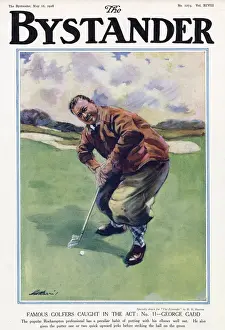 Roehampton Prints: Famous Golfers Caught In The Act. No. 11. George Gadd