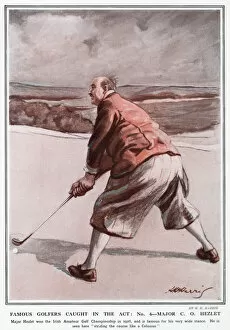 Famous Golfers Caught In The Act. No. 6. Major C. O. Hezlet