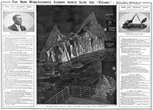Images Dated 20th March 2012: The famous iceberg that slew the Titanic - Sphere