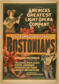 The famous original Bostonians Americas greatest light oper