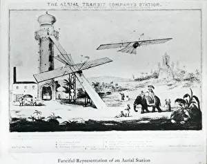Fanciful representation of an Aerial Station