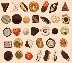 Nuts Gallery: Fancy Dessert Biscuits Date: 1935