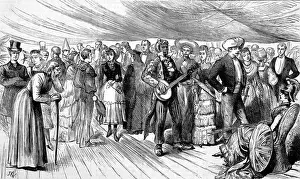 Equator Prints: Fancy-Dress Ball on H. M. T. Serapis, Crossing the Equator