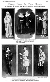 Images Dated 3rd November 2015: Fancy dress costumes at the Artists Fancy Dress ball