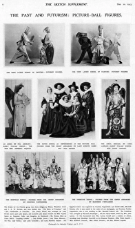 Images Dated 3rd November 2015: Fancy dress costumes at the Picture Ball