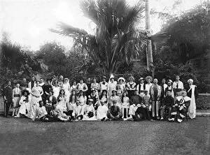 Images Dated 15th June 2016: Fancy dress party at Government Cottage, Seychelles