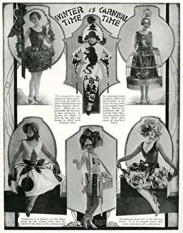 Idea Prints: Fancy dress for winter Carnival 1929
