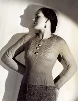 Images Dated 14th December 2017: FANCY STITCH JUMPER 1936