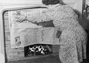 Draw Prints: Fanning a Fire