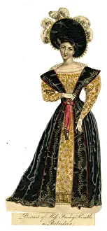 Preserved Gallery: Fanny Kemble as Belvidera in Venice Preserv d