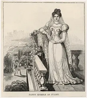 Kemble Prints: Fanny Kemble as Juliet