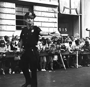 Fans Wait for Beatles