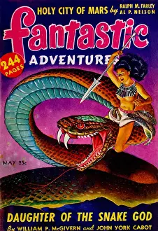 Bizarre Prints: Fantastic Adventures - Daughter of the Snake God