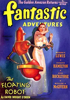 Strange Prints: Fantastic Adventures - The Floating Robot